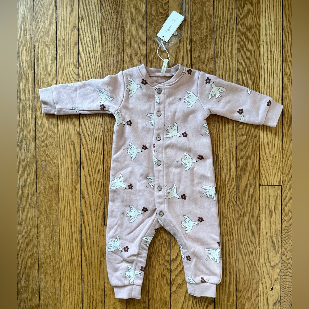 Rylee + Cru Bird One Piece - Size 6-12 Months - NWT